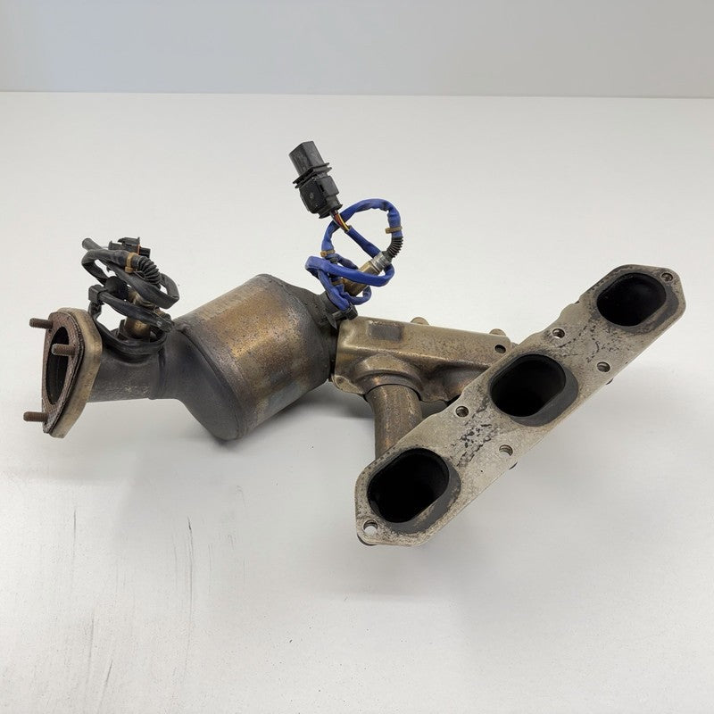 06-08 Porsche Boxster Cayman S 987 3.4L Exhaust Manifold With O2 Sensor Set OEM
