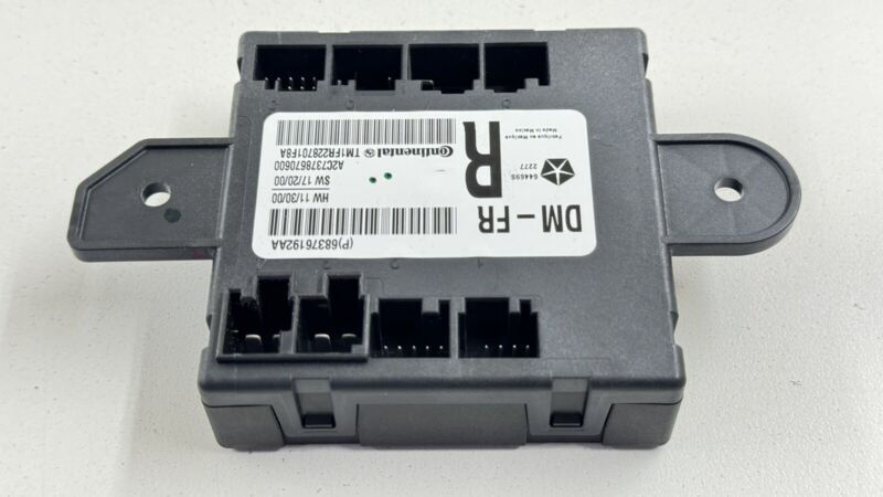 68376192AA 17-23 MASERATI GHIBLI PASSENGER RIGHT FRONT DOOR CONTROL MODULE 68376192AA OEM