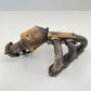 06-08 Porsche Boxster Cayman S 987 3.4L Exhaust Manifold With O2 Sensor Set OEM
