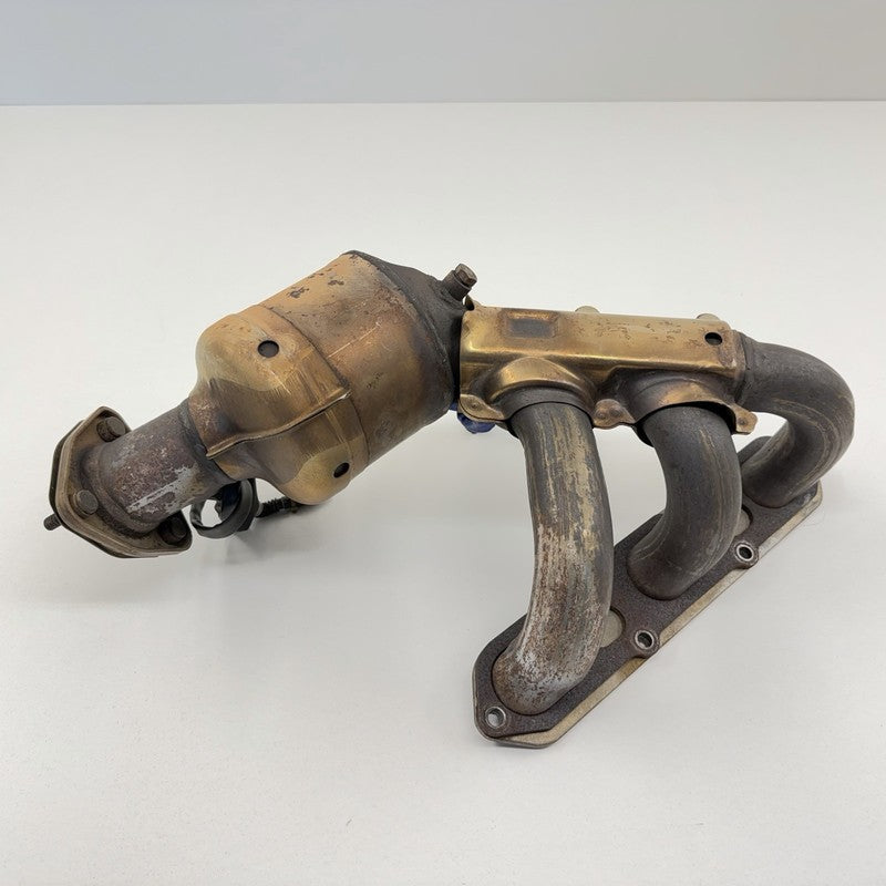 06-08 Porsche Boxster Cayman S 987 3.4L Exhaust Manifold With O2 Sensor Set OEM