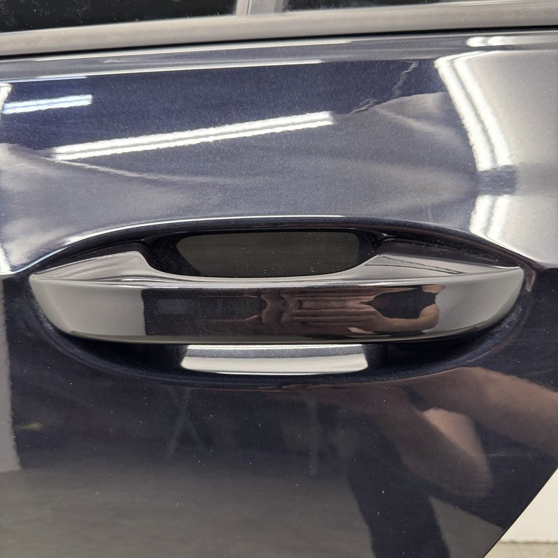 22-25 VOLKSWAGEN GOLF R MK8 DRIVER LEFT REAR DOOR SHELL COMPLETE BLACK OEM