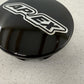 ONE (1) Apex Black Wheel Rim Center Cap USED