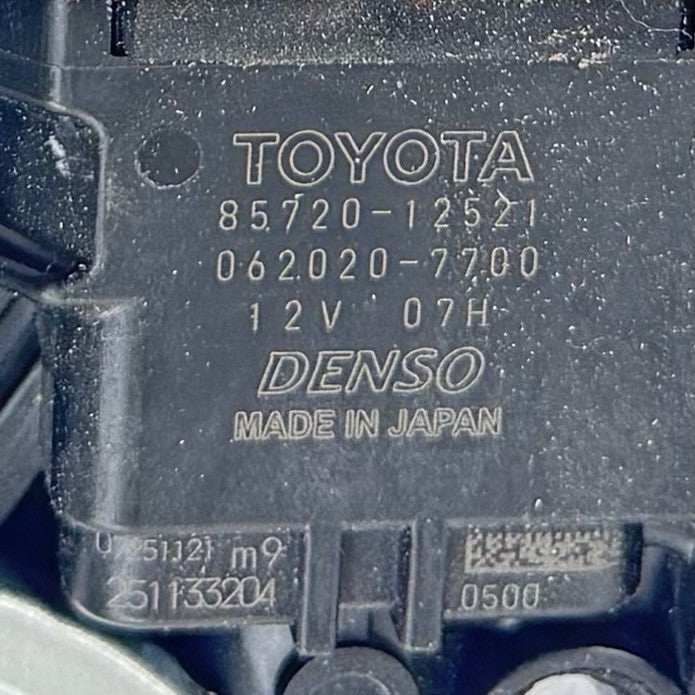 85720-12521 / 85720 12521 / 8572012521 23-25 Toyota Prius Driver Left Front Door Glass Window Regulator With Motor OEM