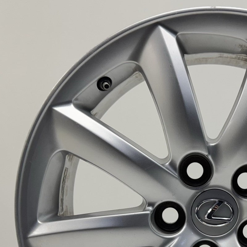 42611-50730 / 42611 50730 / 4261150730 07-09 Lexus LS460 Wheel Rim 18x7.5 +32 Offset Silver 42611-50730 Factory OEM
