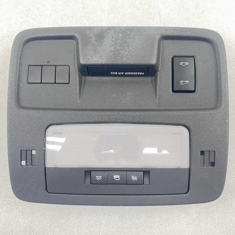 92235700 10-15 CHEVROLET CAMARO SS OVERHEAD CONSOLE DOME LIGHT LAMP CONTROL PANEL OEM