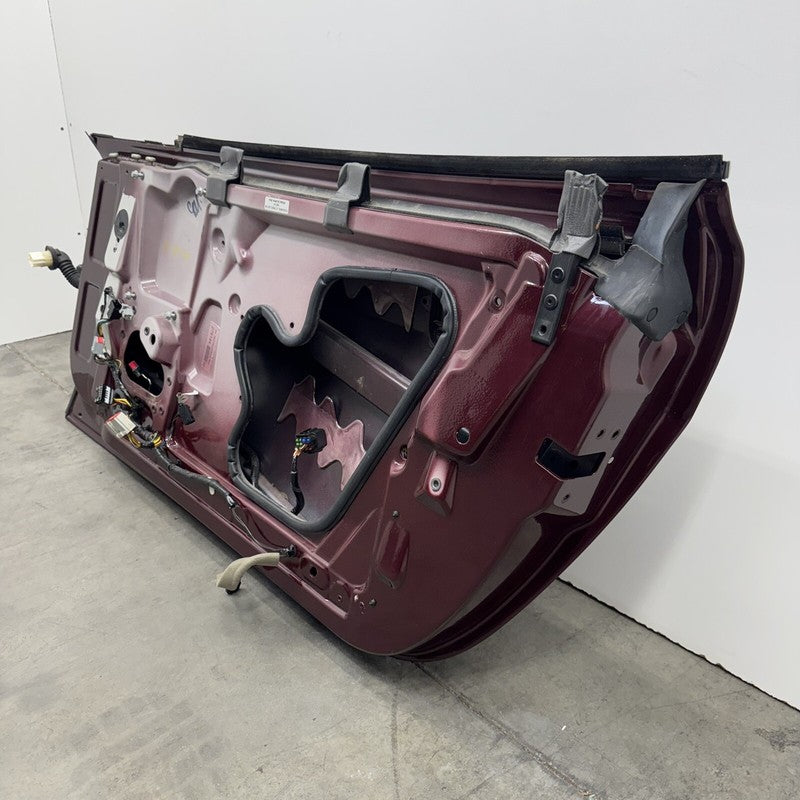 07-17 ASTON MARTIN VANTAGE PASSENGER RIGHT DOOR SHELL MERLOT RED OEM