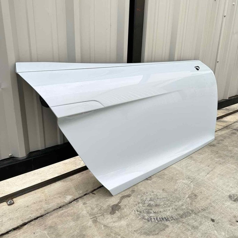 11-15 AUDI R8 SPYDER PASSENGER RIGHT DOOR COMPLETE W/ GLASS WHITE OEM