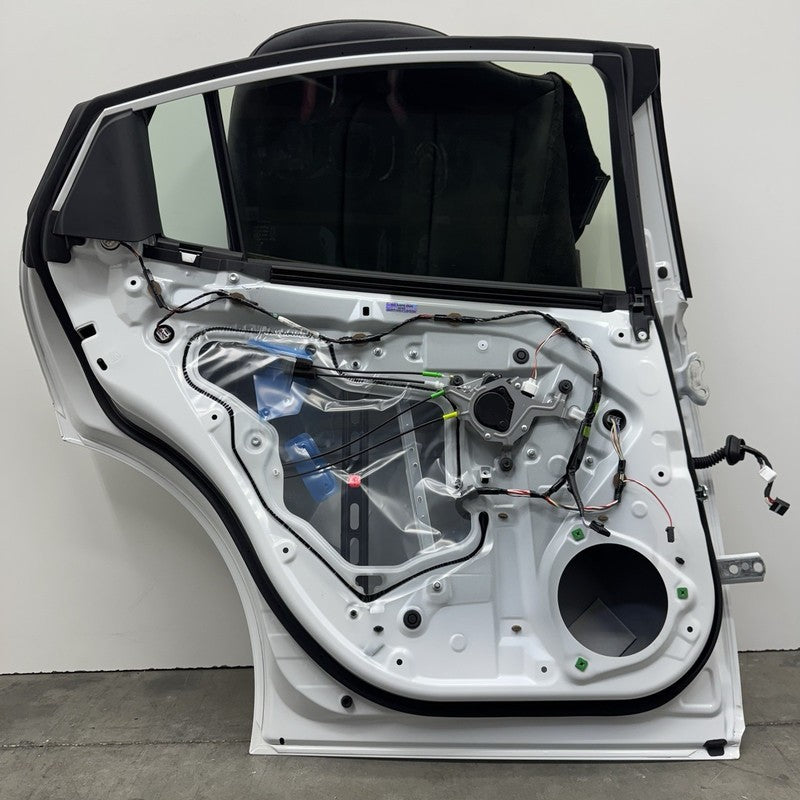 23-25 TOYOTA PRIUS DRIVER LEFT REAR DOOR SHELL COMPLETE WHITE OEM