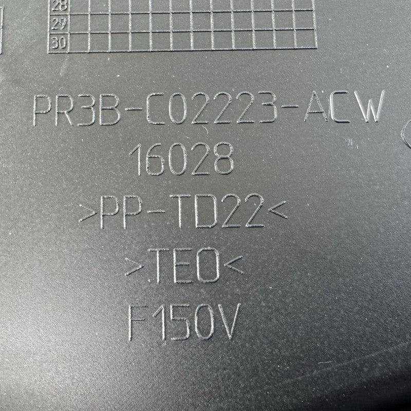 24-26 Ford Mustang Passenger Right Side Windshield Cowl Trim Battery C