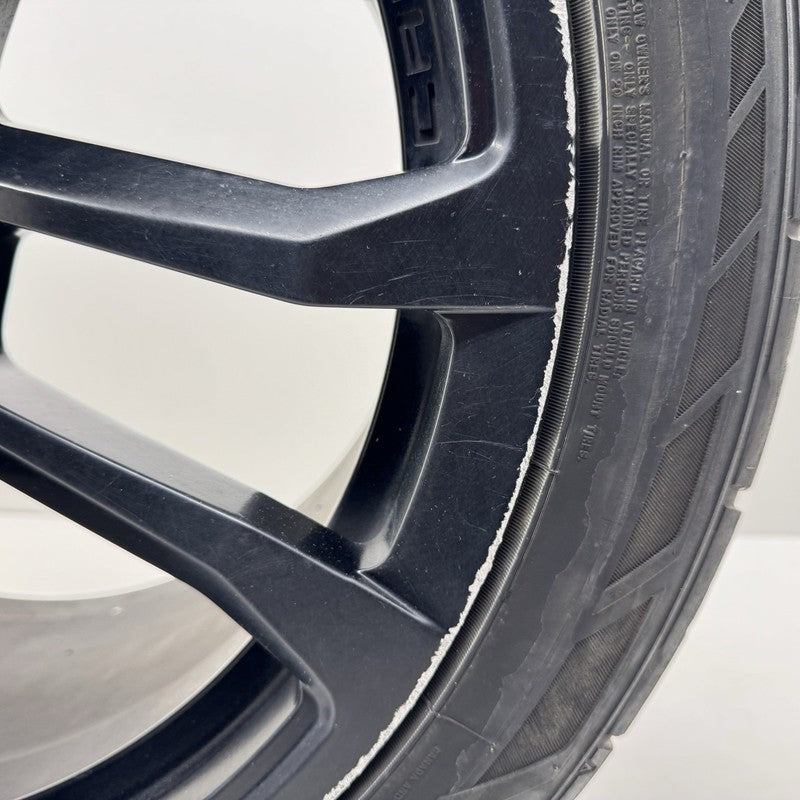 22798742 12-15 Chevrolet Camaro ZL1 Rear Wheel Rim W/ Tire 20x11 +43 Offset Factory OEM