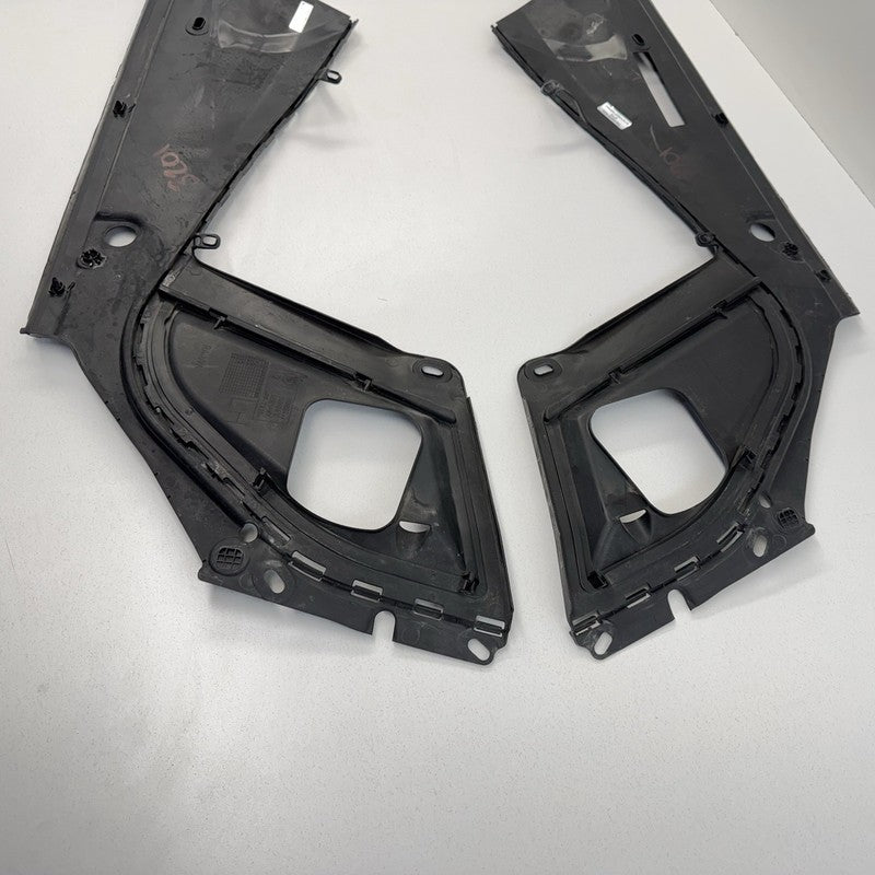 7 019 804 / 7019804 12-16 BMW M5 F10 Left & Right Engine Bay Seal Cover Wing Panel Trim Pair OEM