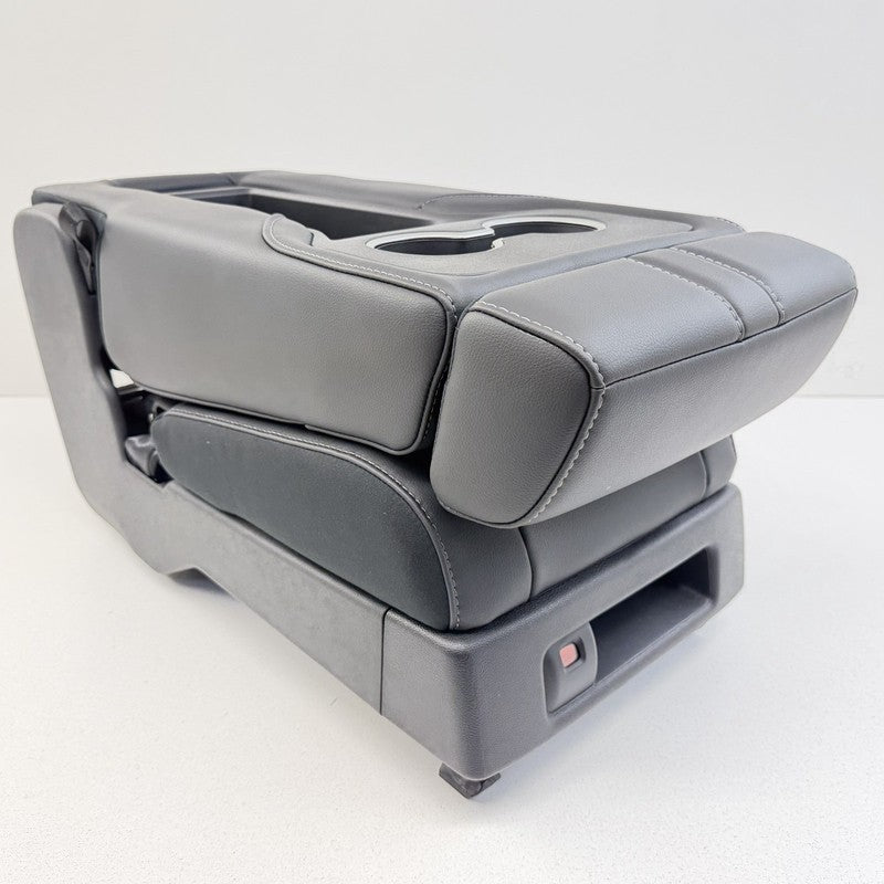 23-25 Honda Pilot Rear 2nd Row Middle Booster Seat Leather Black OEM