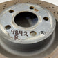 14-17 MERCEDES BENZ E550 W207 FRONT ROTOR BRAKE DISC DRILLED PAIR OEM