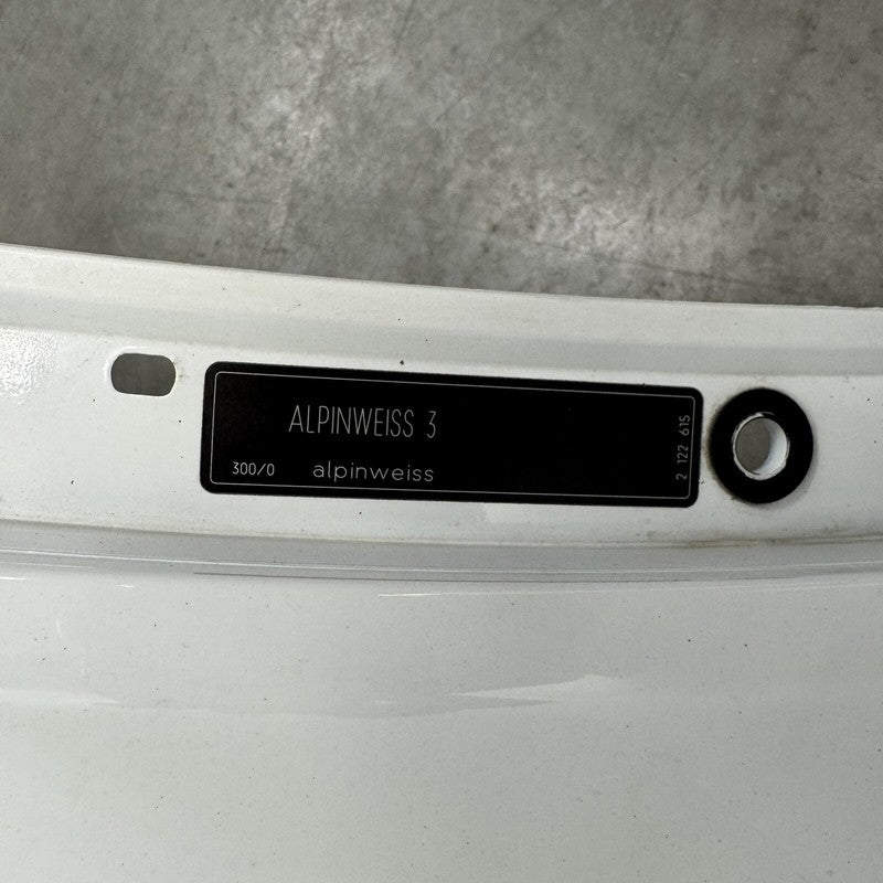06-10 BMW M6 E63 E64 PASSENGER RIGHT FRONT FENDER PANEL ALPINE WHITE OEM