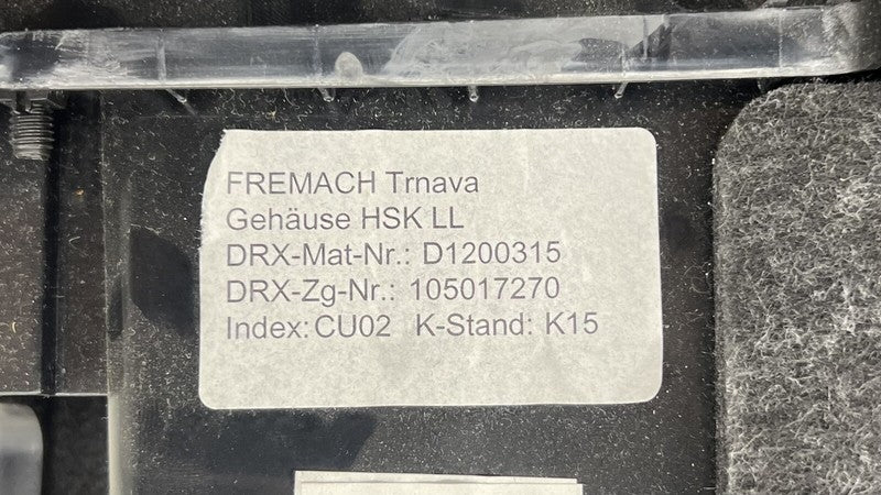 A218 680 02 91 0291 / A2186800291 / 2186800291 12-18 MERCEDES BENZ CLS550 W218 FRONT GLOVE BOX COMPARTMENT WITH KNEE AIR