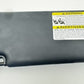 22-24 TOYOTA GR86 PASSENGER RIGHT FRONT SUNVISOR SUN VISOR SHADE BLACK OEM