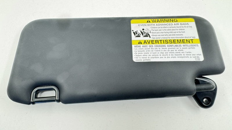 22-24 TOYOTA GR86 PASSENGER RIGHT FRONT SUNVISOR SUN VISOR SHADE BLACK OEM
