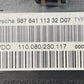 A2C53018279 05-08 PORSCHE BOXSTER CAYMAN 987 MANUAL SPEEDOMETER INSTRUMENT CLUSTER GAUGE OEM