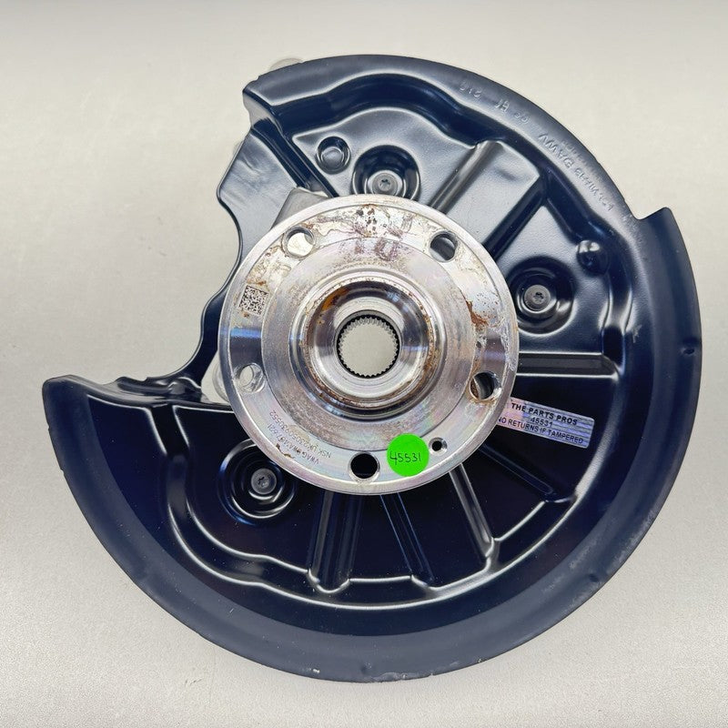 5WA-407-621 / 5WA 407 621 / 5WA407621 22-25 VOLKSWAGEN GOLF R RIGHT REAR SPINDLE KNUCKLE HUB WITH CONTROL ARM SET OEM