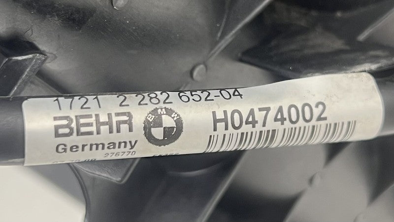 2 282 501 / 2282501 06-10 BMW M6 E63 E64 RADIATOR CONDENSER COOLING FAN ASSEMBLY OEM
