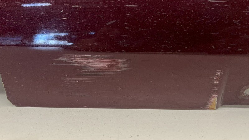 G33-10609-AJ / G33 10609 AJ / G3310609AJ 07-09 ASTON MARTIN VANTAGE LEFT SIDE SKIRT ROCKER PANEL COVER MERLOT RED OEM