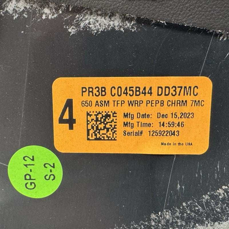 PR3B C045B44 DD37MC / PR3BC045B44DD37MC 24-26 Ford Mustang Performance Pack Center Console Panel Cover W/ Knee Pads OEM