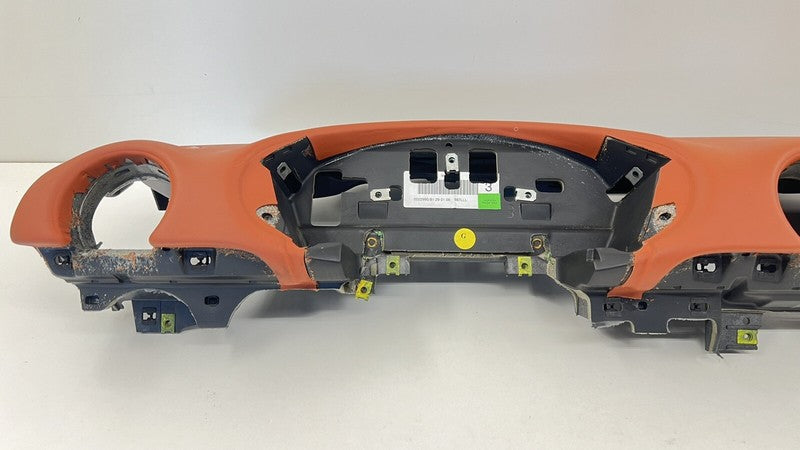 S1080350044 05-08 PORSCHE BOXSTER CAYMAN 987 DASHBOARD INSTRUMENT PANEL COVER TERRACOTTA OEM
