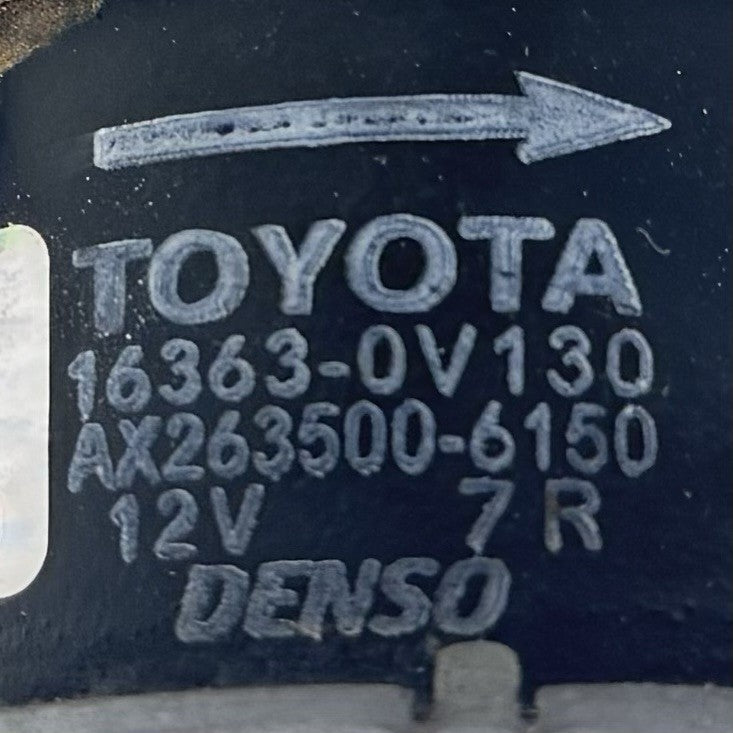 16363-0H010 / 16363 0H010 / 163630H010 12-17 TOYOTA CAMRY RADIATOR FAN COOLING MOTOR WITH FAN BLADE PAIR OEM