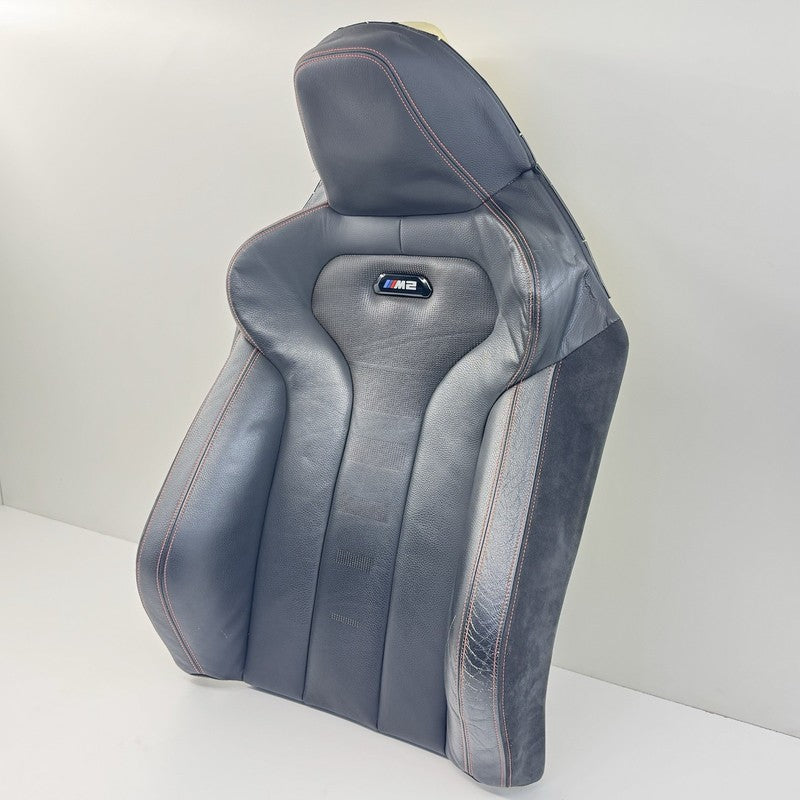 8 054 044 / 8054044 19-21 BMW M2 F87 Competition Left Front Upper Seat Cushion Cover Leather OEM