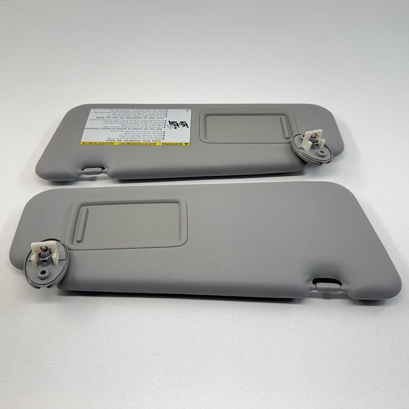 08-13 Toyota Highlander Left And Right Sunvisor Sun Visor Shade Pair OEM