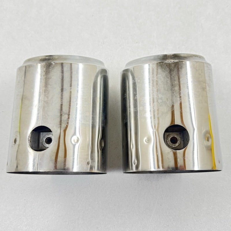 22-25 TOYOTA GR86 LEFT AND RIGHT REAR MUFFLER EXHAUST TIP PAIR OEM