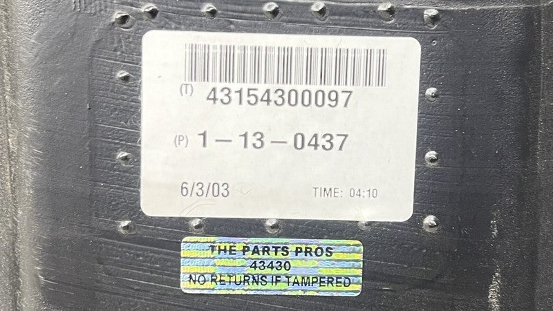 10310017 01-04 CHEVROLET CORVETTE C5 Z06 RIGHT GASOLINE GAS TANK FUEL RESERVOIR OEM