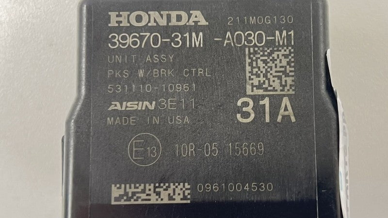 39670-31M-A030-M1 / 39670 31M A030 M1 / 3967031MA030M1 2024 ACURA INTEGRA TYPE S PARKING PARK BRAKE SENSOR CONTROL MODUL
