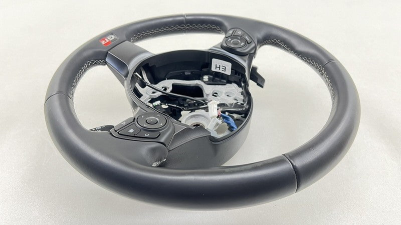 22-25 TOYOTA GR86 PREMIUM DRIVER STEERING WHEEL LEATHER BLACK OEM