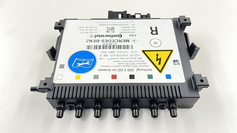 2219012200 / A2219012200 / A 221 901 22 00 2200 07-13 MERCEDES S550 W221 RIGHT FRONT SEAT DYNAMIC LUMBAR CONTROL MODULE 