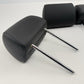 12-16 BMW M5 F10 Rear Seat Back Rest Headrest Head Rest Cushion Set Black OEM