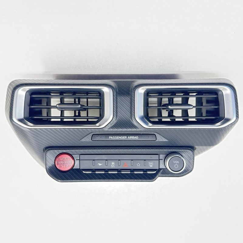 PR3T-18K811-BAW / PR3T 18K811 BAW / PR3T18K811BAW 24-25 Ford Mustang GT Front Center Dash Air Vent Grille Trim Bezel Pan