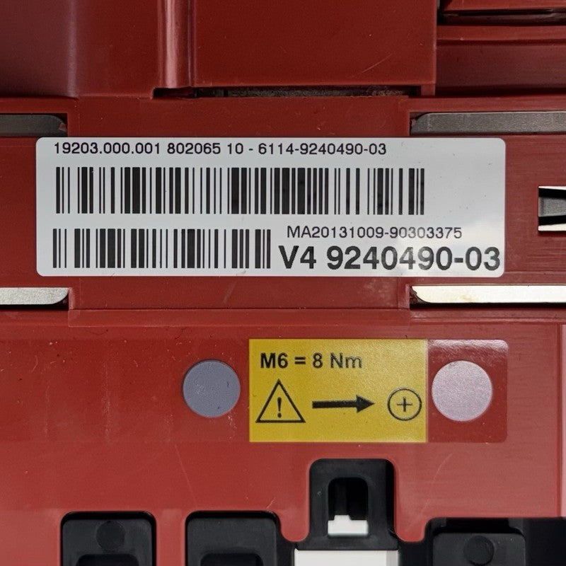 V49240490 BMW F01 F06 F10 F12 F13 Battery Power Distribution Junction Fuse Box W Cable OEM