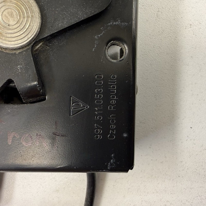 997 511 053 00 / 99751105300 05-12 Porsche 911 997 Boxster Cayman 987 Front Hood Lock Latch Actuator OEM
