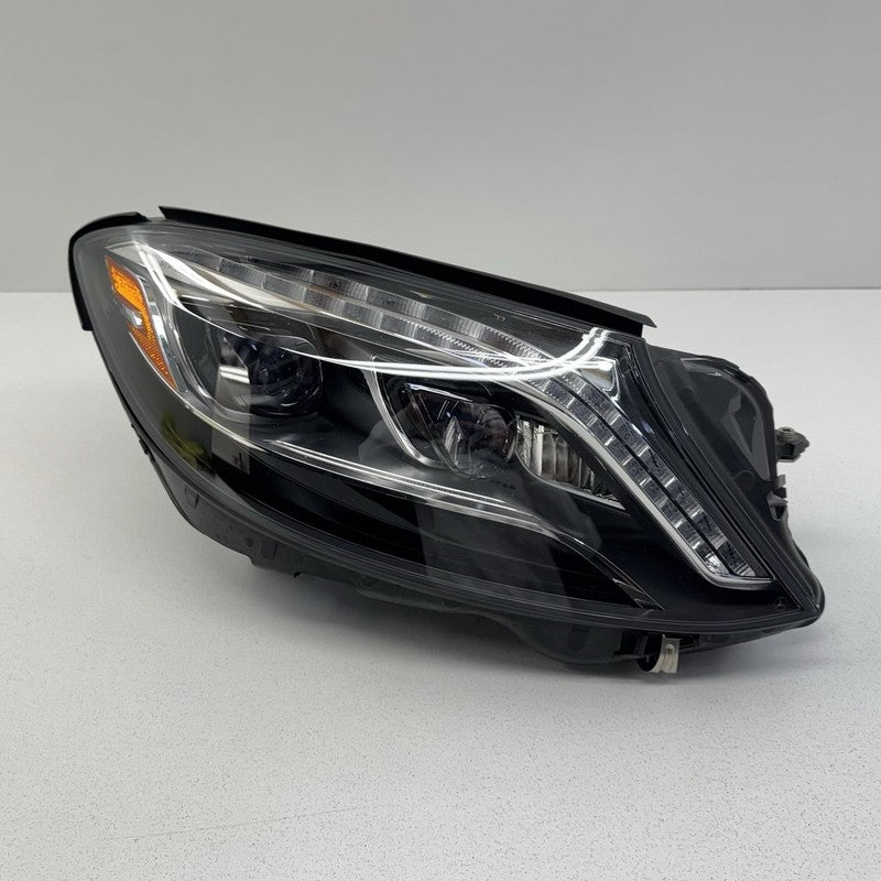 14-17 Mercedes W222 S550 S63 Passenger Right Front Headlight Lamp LED 