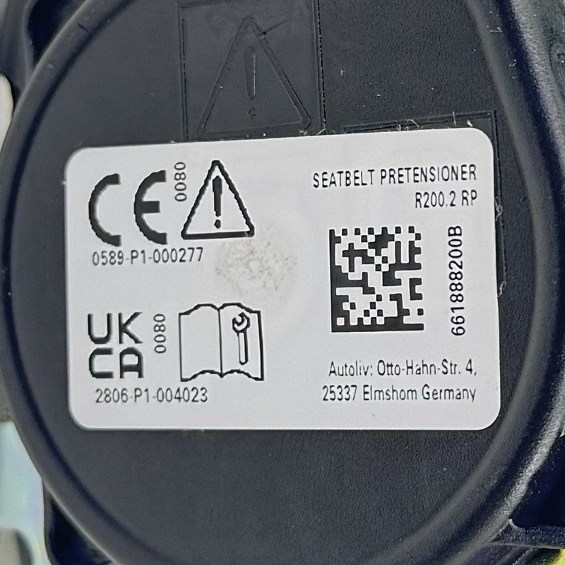 PR3B-C611E51 / PR3B C611E51 / PR3BC611E51 24-25 Ford Mustang GT Driver Left Rear Seatbelt Seat Belt Retractor Black OEM