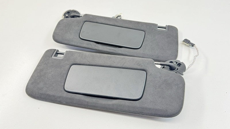 22-23 CADILLAC CT4 V BLACKWING LEFT & RIGHT SUNVISOR SUN VISOR PAIR SUEDE OEM