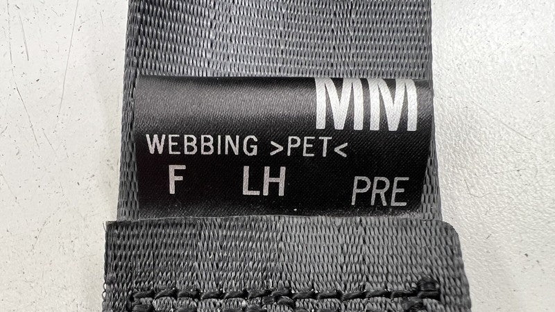 64622VC010 22-24 SUBARU WRX DRIVER LEFT FRONT SEATBELT SEAT BELT RETRACTOR BLACK OEM