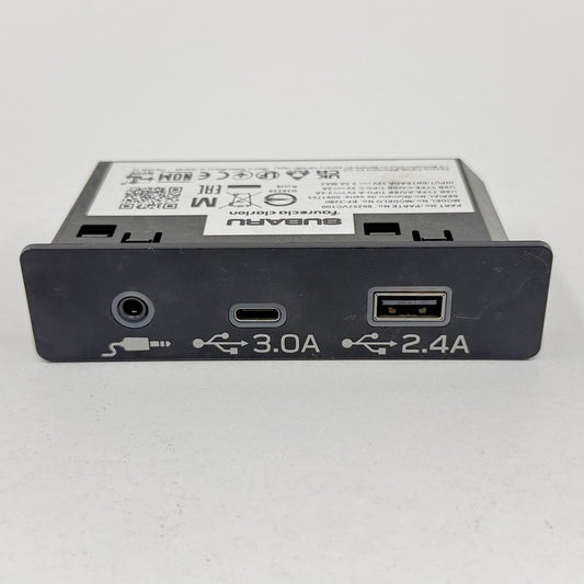 86257VC100 / 86257 VC100 24-25 Subaru WRX Auxiliary Aux USB Jack Input Port 86257VC100 OEM