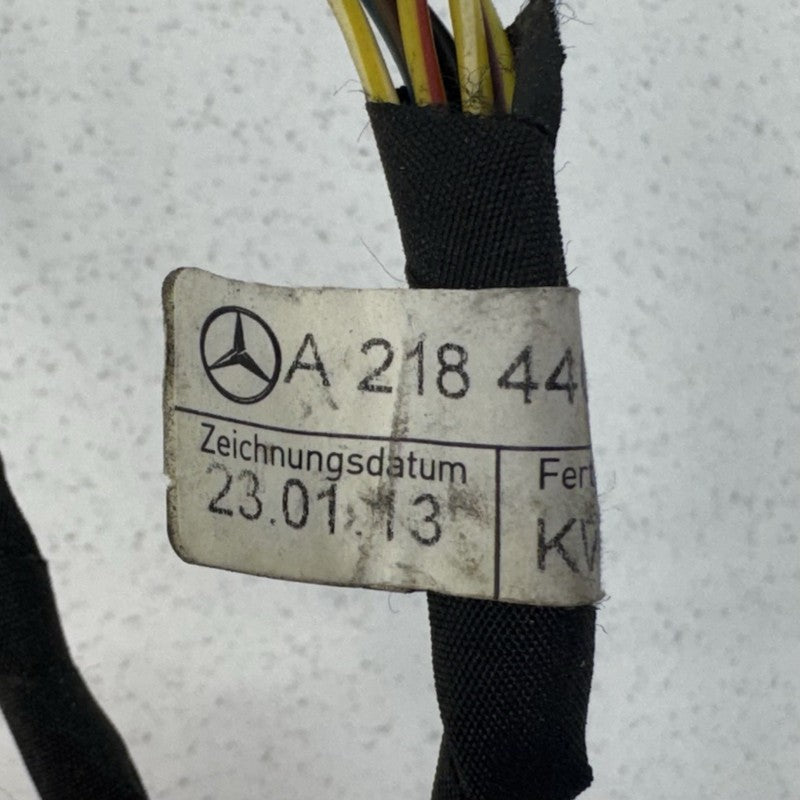 12-14 Mercedes W218 CLS550 Rear Bumper Wiring Harness W/ Parking Senso