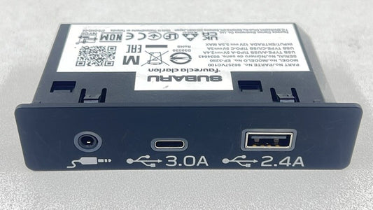 86257VC100 / 86257 VC100 24-25 SUBARU WRX AUXILIARY AUX USB JACK INPUT PORT 86257VC100 OEM