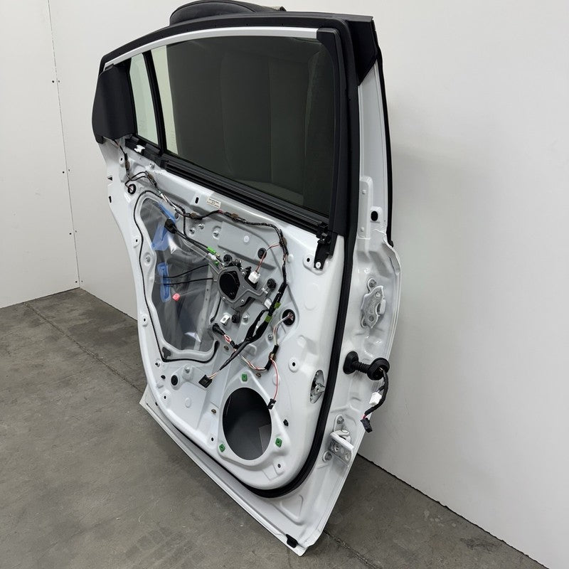 23-25 TOYOTA PRIUS DRIVER LEFT REAR DOOR SHELL COMPLETE WHITE OEM