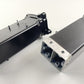 4H0 805 130 B / 4H0805130B 15-18 AUDI A8 LEFT RIGHT FRONT FRAME RAIL EXTENSION CRASH CAN BEAM BAR PAIR OEM