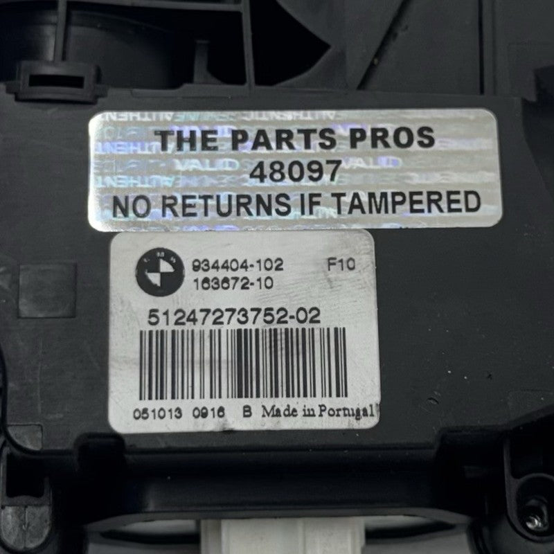 51247273752 11-16 BMW M5 528 535 550 F10 Rear Trunk Lock Latch Actuator W/ Soft Close OEM