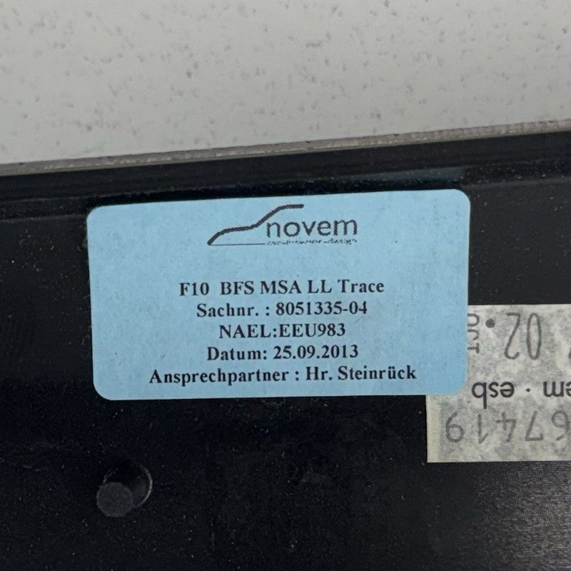 8 051 335 11-16 BMW M5 528 535 550 F10 Interior Trim Set Aluminum Silver Dash & Doors OEM